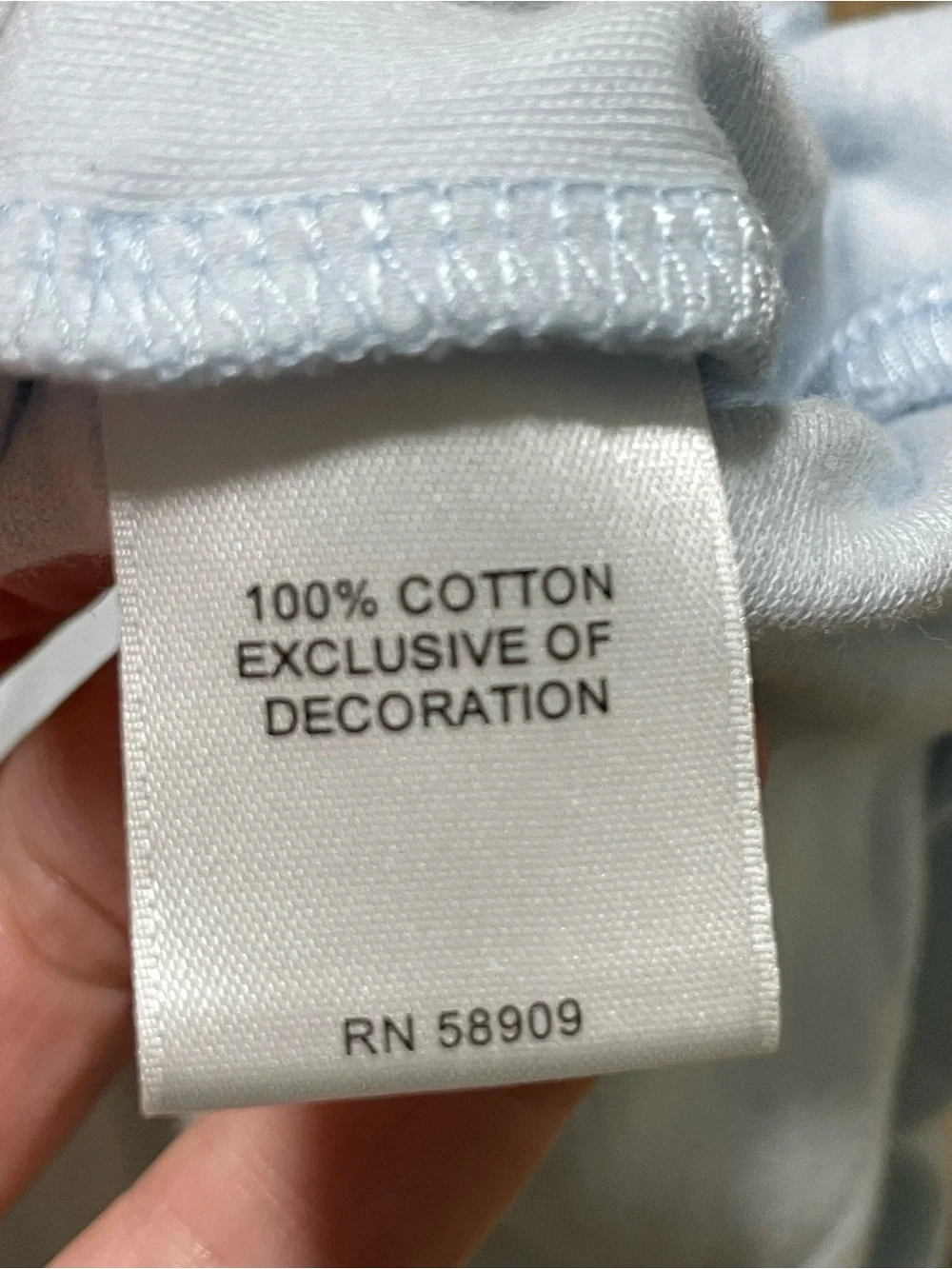 Edgehill Collection Baby Footed One-Piece in Light Blue with Peter Pan Collar